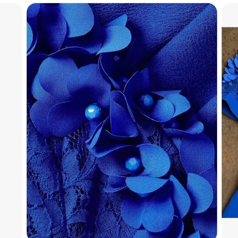 Nwt Shani coctail dress ๐ 14 blue - Picture 17 of 17